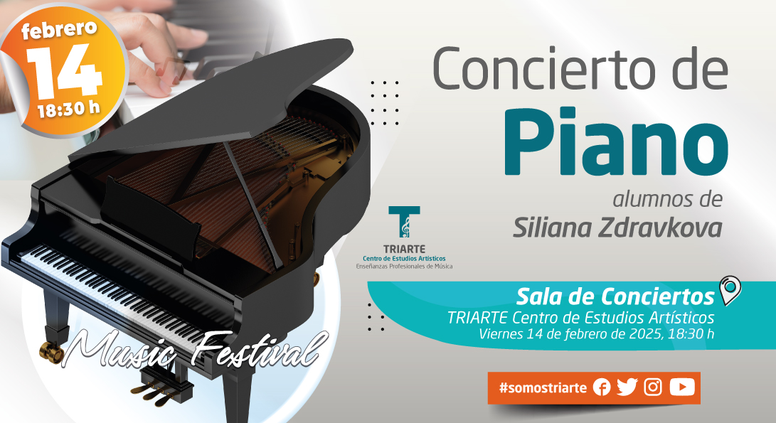 concierto de piano malaga, alumnos de Triarte